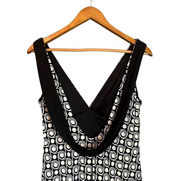 NWT! AB studio patterned sleeveless mini dress - Picture 10 of 10